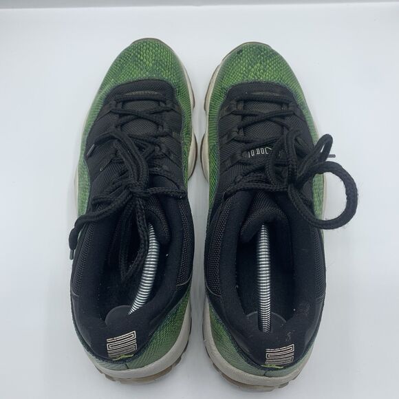 Nike Air Jordan 11 Retro Low Nightshade Green Snakeskin Size 12 #528895-033 - Picture 5 of 8